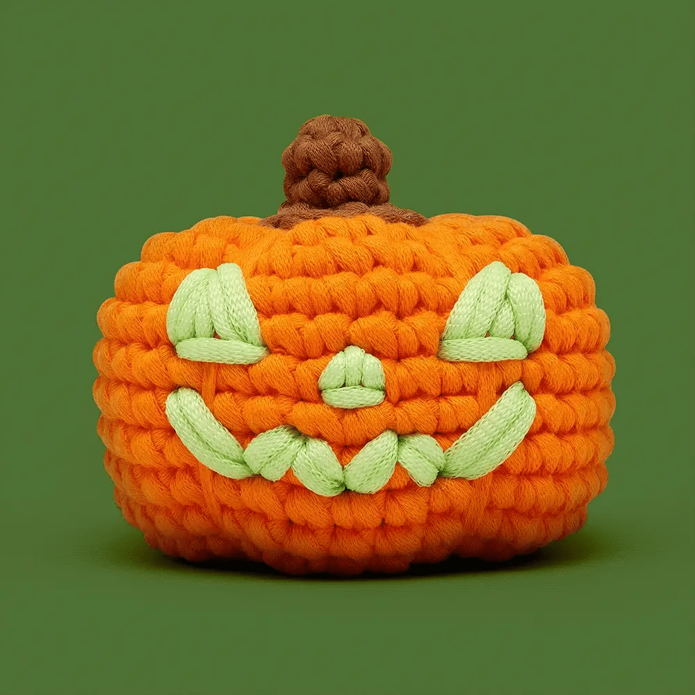 Hal the Jack-o'-lantern Crochet Kit