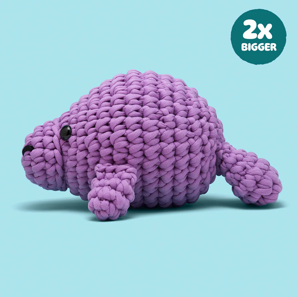 Phyllis the Manatee Extra Squeezy Crochet Kit