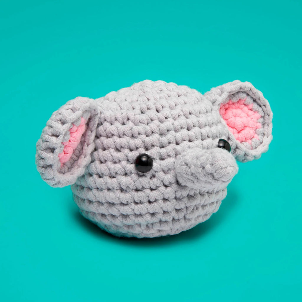 Bubbles the Elephant Crochet Kit