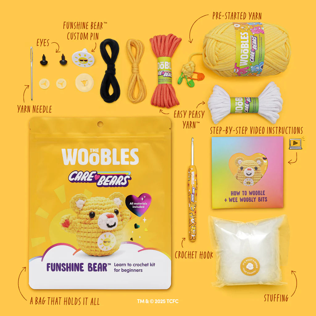 Funshine Bear™ Crochet Kit