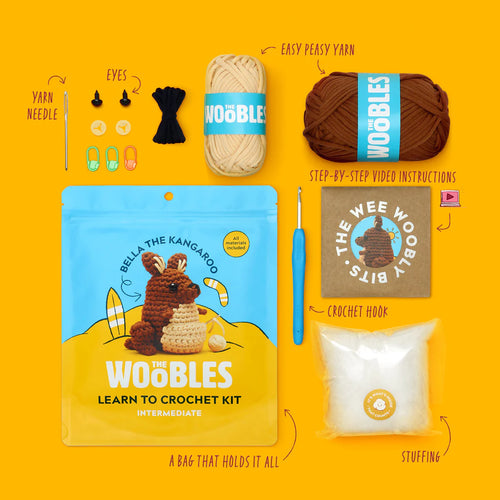 Bella the Kangaroo Crochet Kit