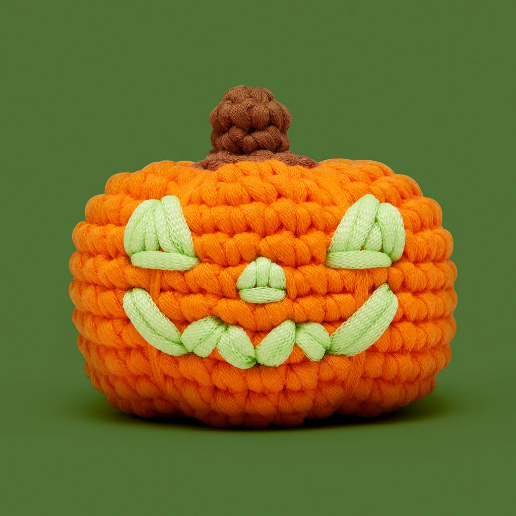 Hal the Jack-o'-lantern Crochet Kit